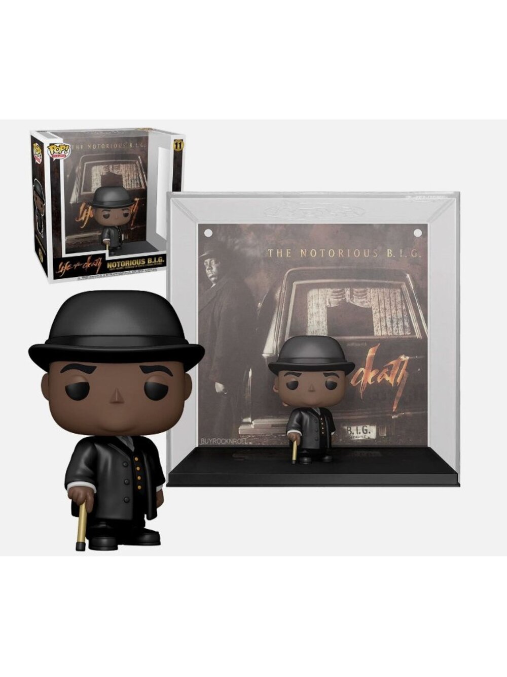 Funko Pop! Albums Notorious B.I.G. Life After Death Vinyl Figure #11 With Damage